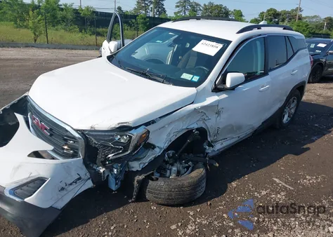 2021 GMC Terrain Sle из США, поврежденный, VIN 3GKALTEV2ML310276